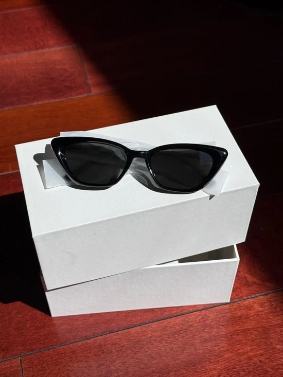 Gentle Monster Black Terra Cotta Sunglasses - Picture 2 of 10